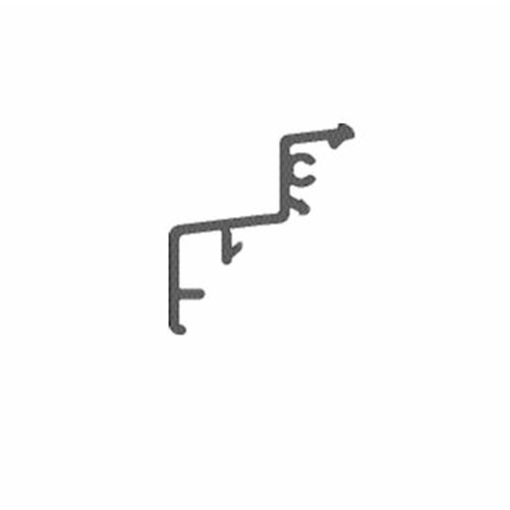 TAPA ALU PERFIL ESTRUCTURA 1750MM PLF  TAPA ALU PERFIL ESTRUCTURA 1750MM PLF