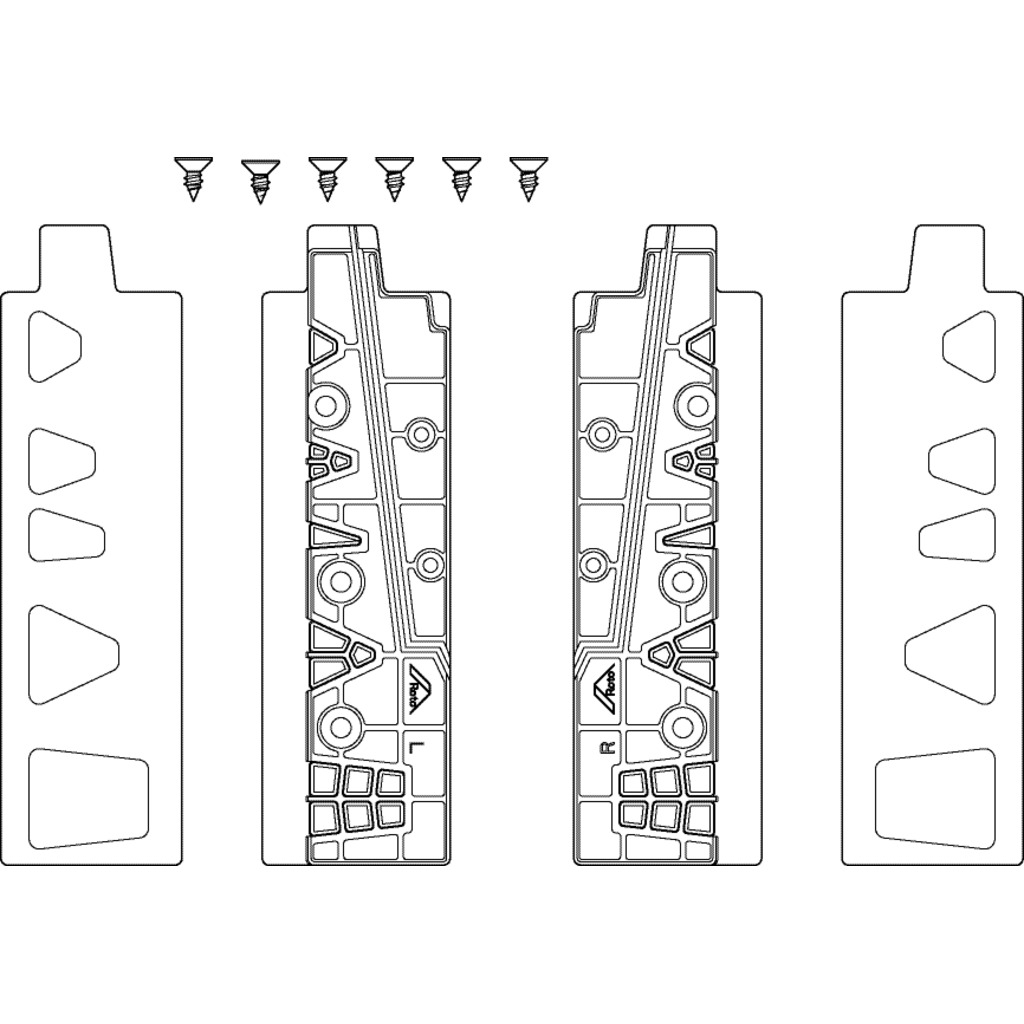 CONJUNTO TAPAS GUIA SOLERA PLF