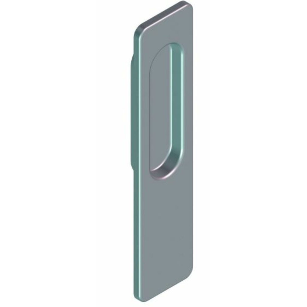 UÑERO PATIO LIFT RECTANGULAR 7MM PLATA R01.1  UÑERO PATIO LIFT RECTANGULAR 7MM PLATA R01.1
