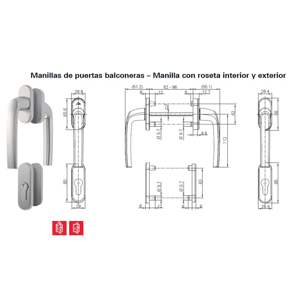 MANILLA+MANILLA SAMBA 127 M5X110 R07.2  MANILLA+MANILLA SAMBA 127 M5X110 R07.2