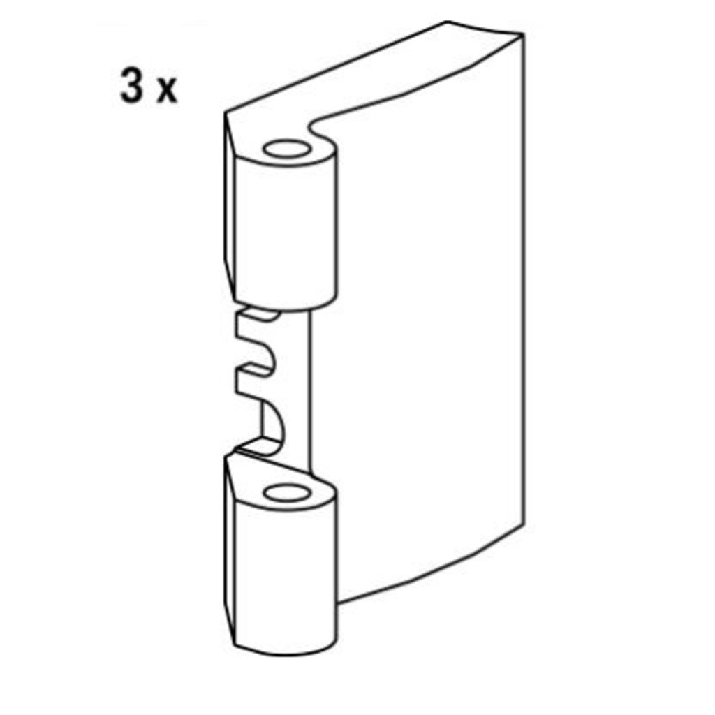 BISAGRAS HOJA 40MM PFOLD R05.3 3UND.BRONCE BISAGRAS HOJA 40MM PFOLD R05.3 3UND.BRONCE