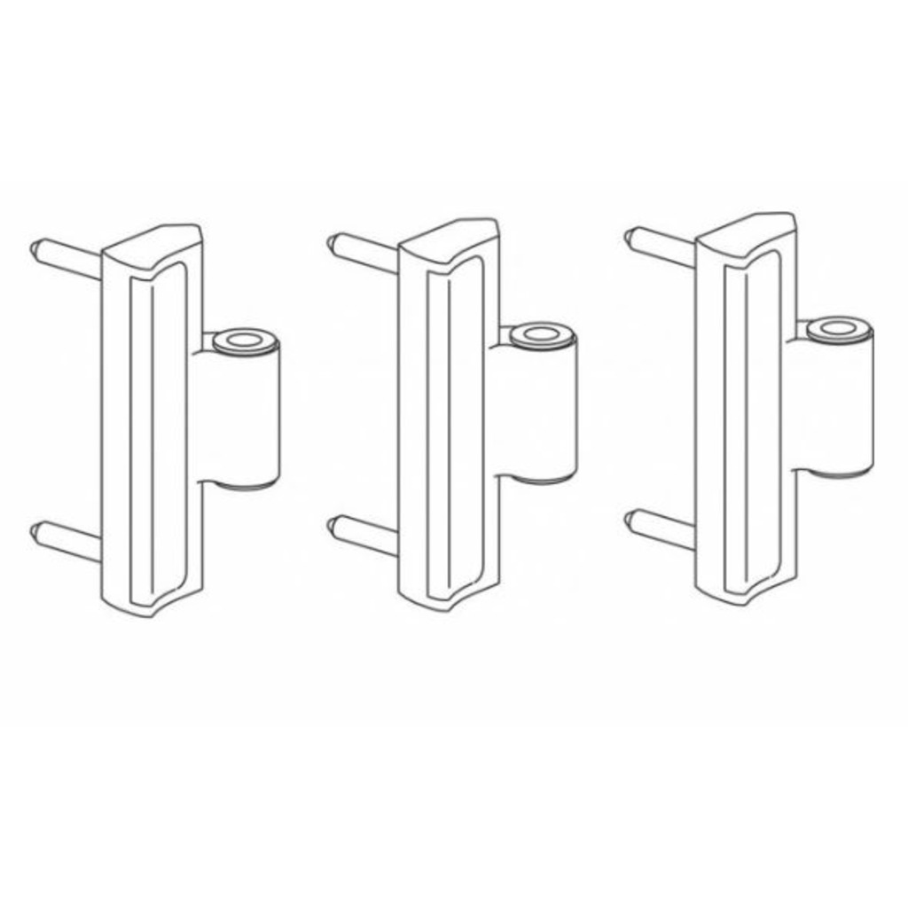 SOPORTE HOJA 20MM S25 PFOLD R05.3 3UND.BRONCE