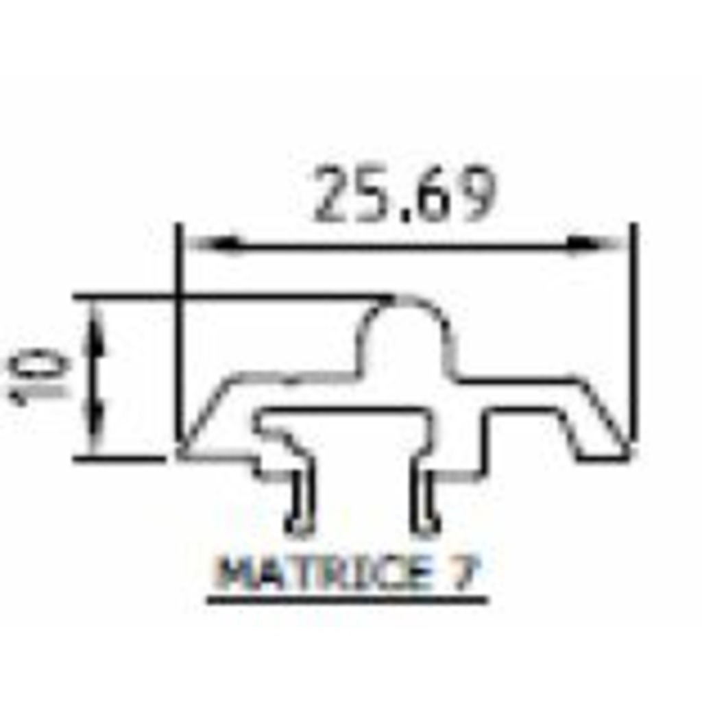 GUIA INFERIOR SOLERA 190 HS EV1 6M D