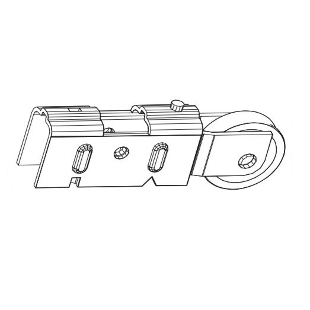 RUEDA REGULABLE ZAMAK INASA ALTA