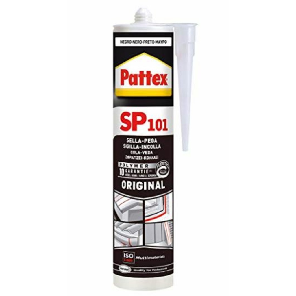 SILICONA HENKEL POLIURETANO SP101 NEGRO