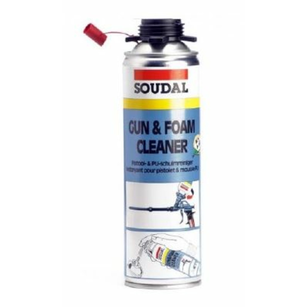 GUN& LIMPIADOR ESPUMA SOUDAL