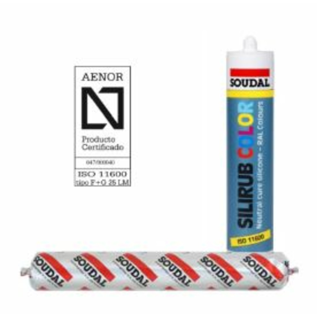 SILICONA NEUTRA SILIRUB 2 RAL 8003 SILICONA NEUTRA SILIRUB 2 RAL 8003