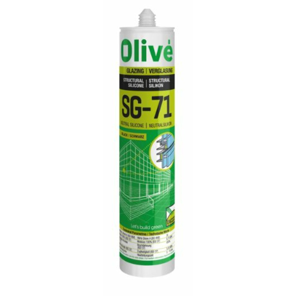 SILICONA SG 71 ESTRUCTURAL NEGRO  SILICONA SG 71 ESTRUCTURAL NEGRO