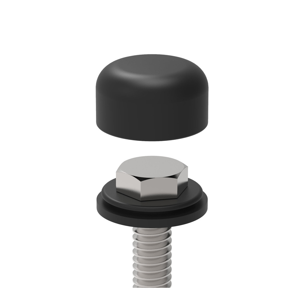 TAPA CUBRE CABEZAS TORNILLO NEGRO  TAPA CUBRE CABEZAS TORNILLO NEGRO