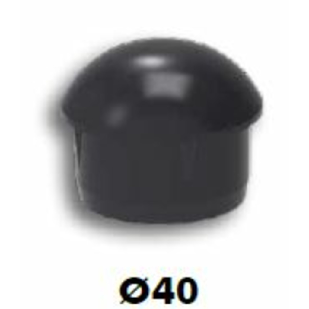 TAPA ALUMINIO TUBO REDONDO 40 Ø RAL 7048  TAPA ALUMINIO TUBO REDONDO 40 Ø RAL 7048