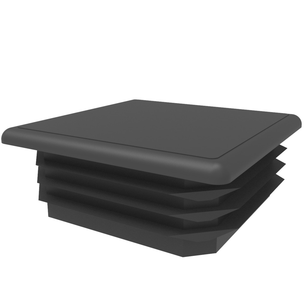 TAPA FINA 20X20 mm NEGRO  TAPA FINA 20X20 mm NEGRO