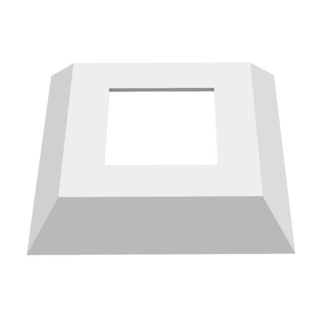 TAPA BASE DE ALUMINIO 60X60 PLATA  TAPA BASE DE ALUMINIO 60X60 PLATA