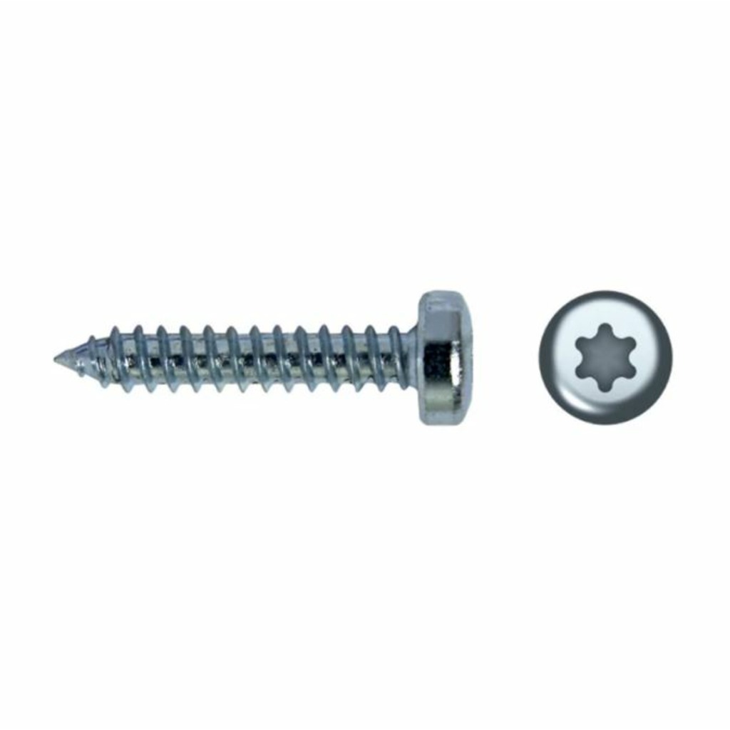 TORN. 3.5 X 9.5 PLATA DIN 7049 TORX
