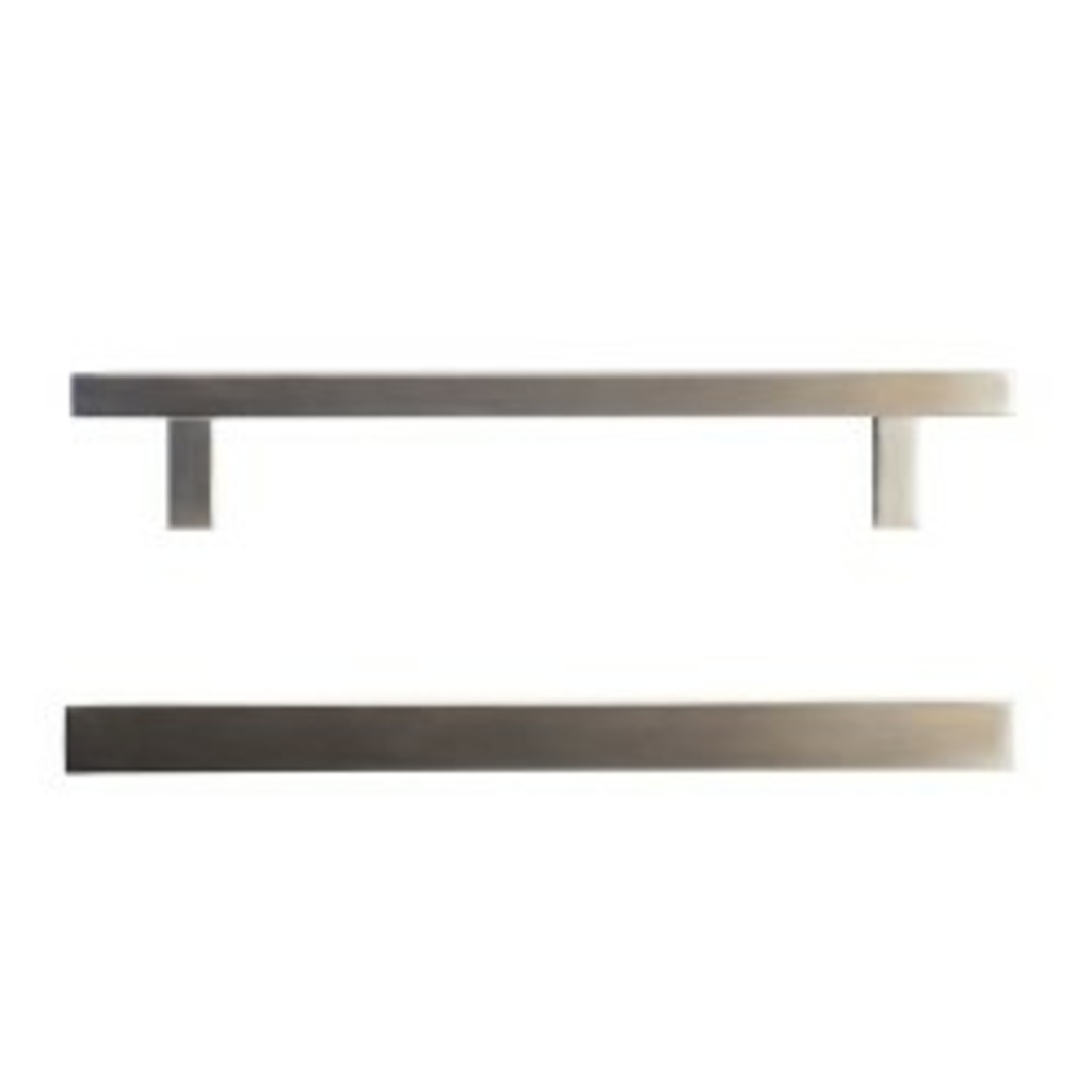 TIRADOR TORREON RECTANGULAR 500X30X20 INOX EJES300  TIRADOR TORREON RECTANGULAR 500X30X20 INOX EJES300