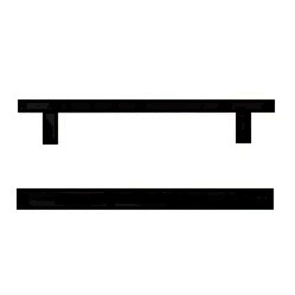 JGO.TIRADOR TORREON RECTANGULAR 500X30X20 NEGRO  JGO.TIRADOR TORREON RECTANGULAR 500X30X20 NEGRO