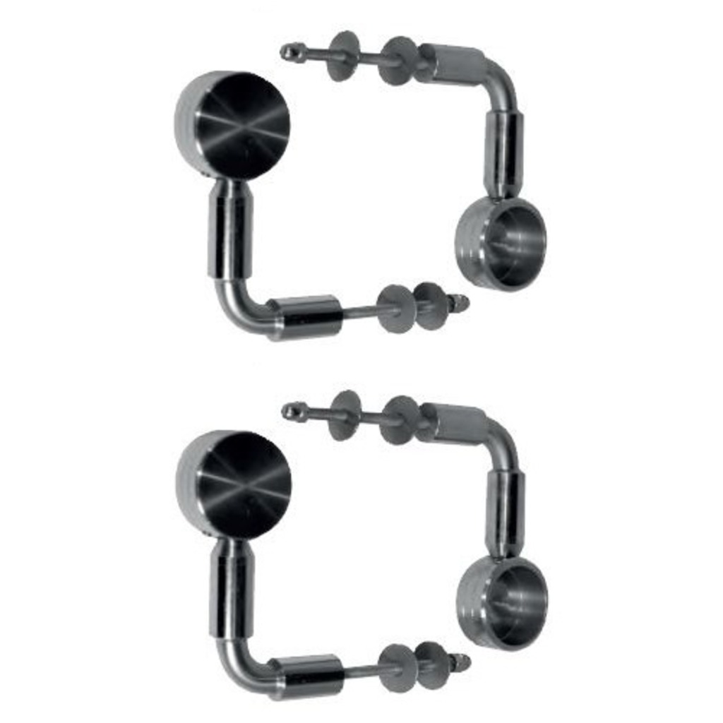 JGO.TIRADOR T40 INOX DOBLE DESPLAZADO JGO.TIRADOR T40 INOX DOBLE DESPLAZADO