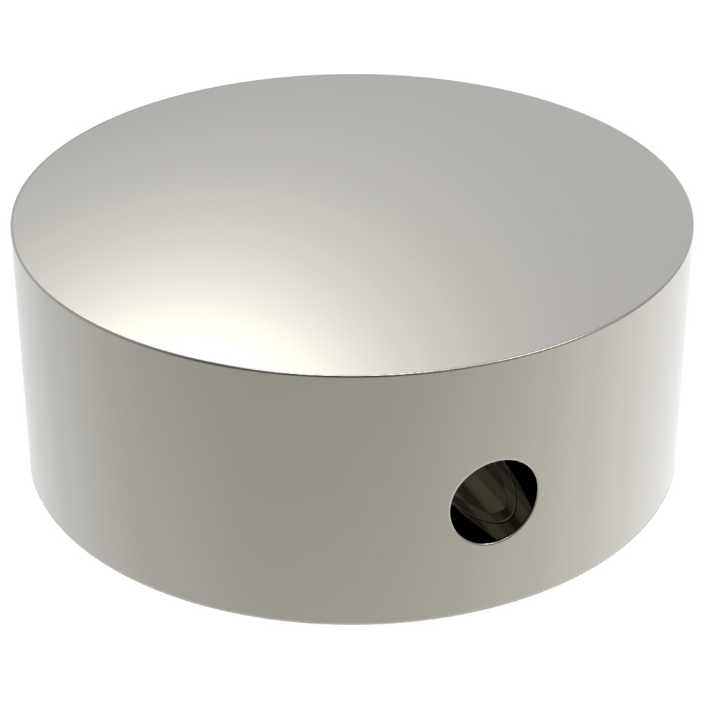 TUERCA ALUMINIO TIRADOR APOLO M-8 INOX  TUERCA ALUMINIO TIRADOR APOLO M-8 INOX