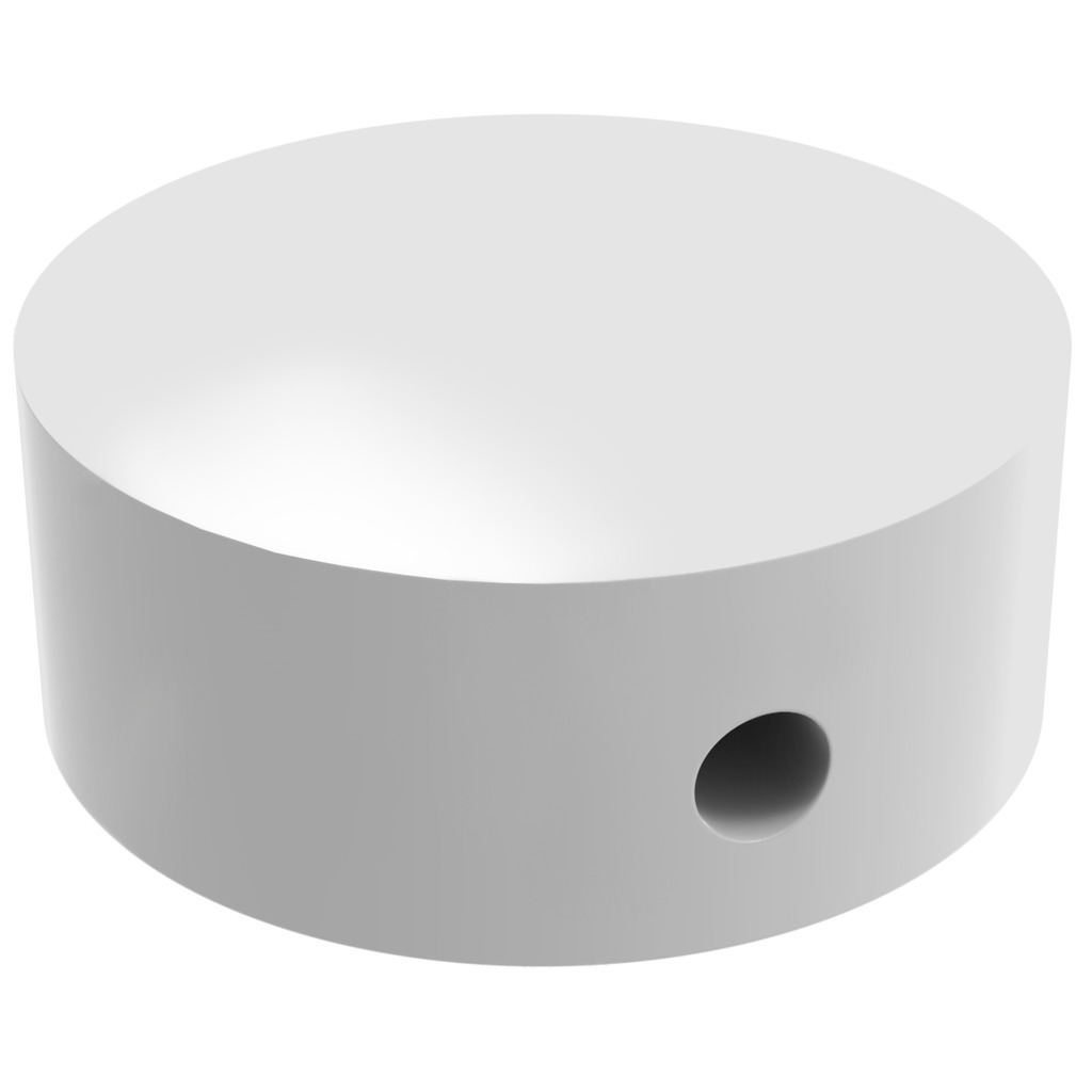 TUERCA ALUMINIO TIRADOR APOLO M-8 BLANCO TUERCA ALUMINIO TIRADOR APOLO M-8 BLANCO