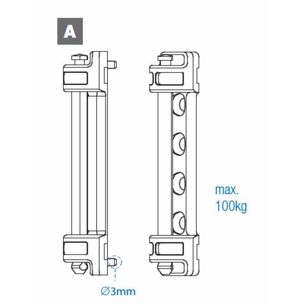 SOPORTE COMPAS VORNE S-3  SOPORTE COMPAS VORNE S-3