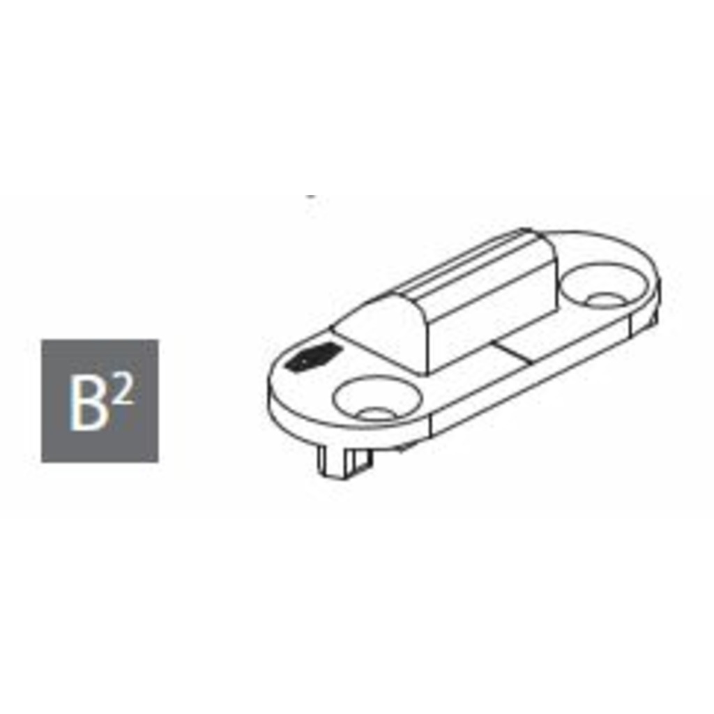 BISAGRA INTERMEDIA OCULTA VORNE (MARCO) EJE 9 PVC BISAGRA INTERMEDIA OCULTA VORNE (MARCO) EJE 9 PVC