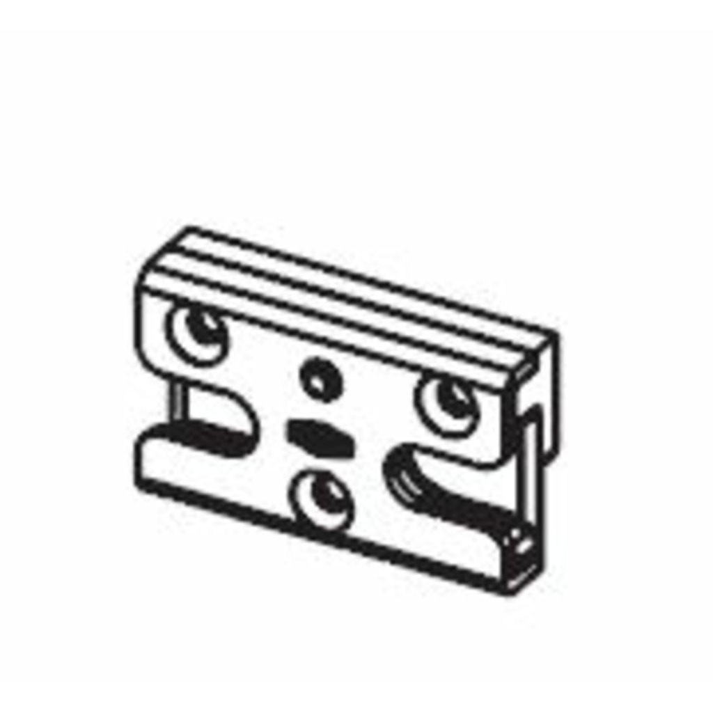 CERRADERO SEG.VORNE EJE 13MM PVC VEKA  CERRADERO SEG.VORNE EJE 13MM PVC VEKA