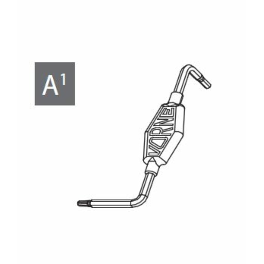 LLAVE VORNE REGULACIÓN BULON (4 mm)