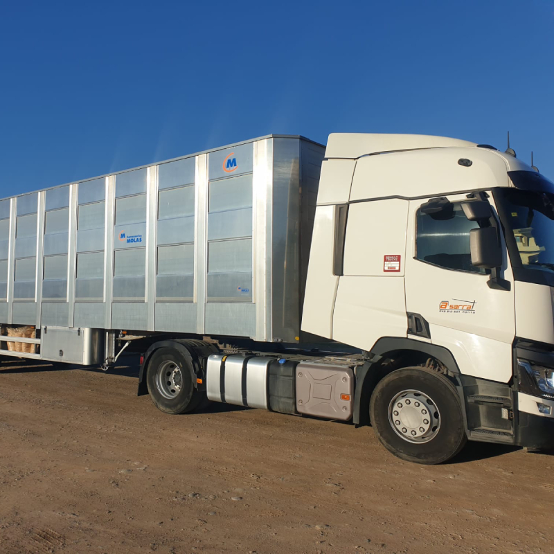 Servei de transport de porcs