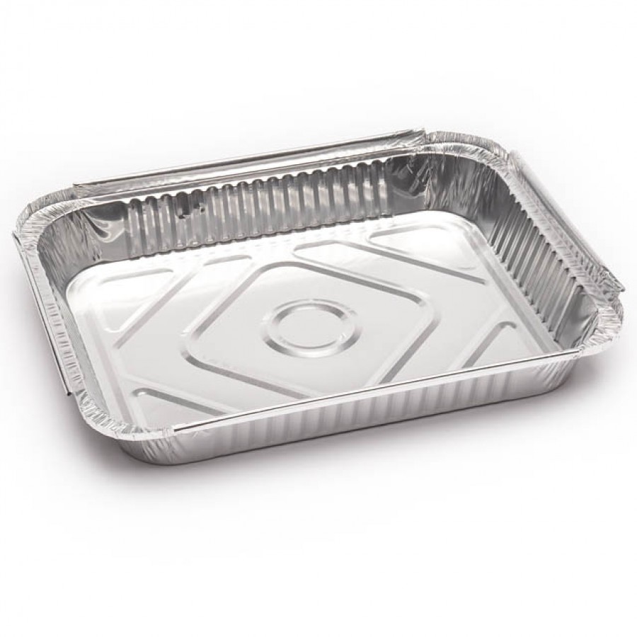 BANDEJA ALUMINIO RECTANGULAR - 24C (CAJA 400 UNIDA