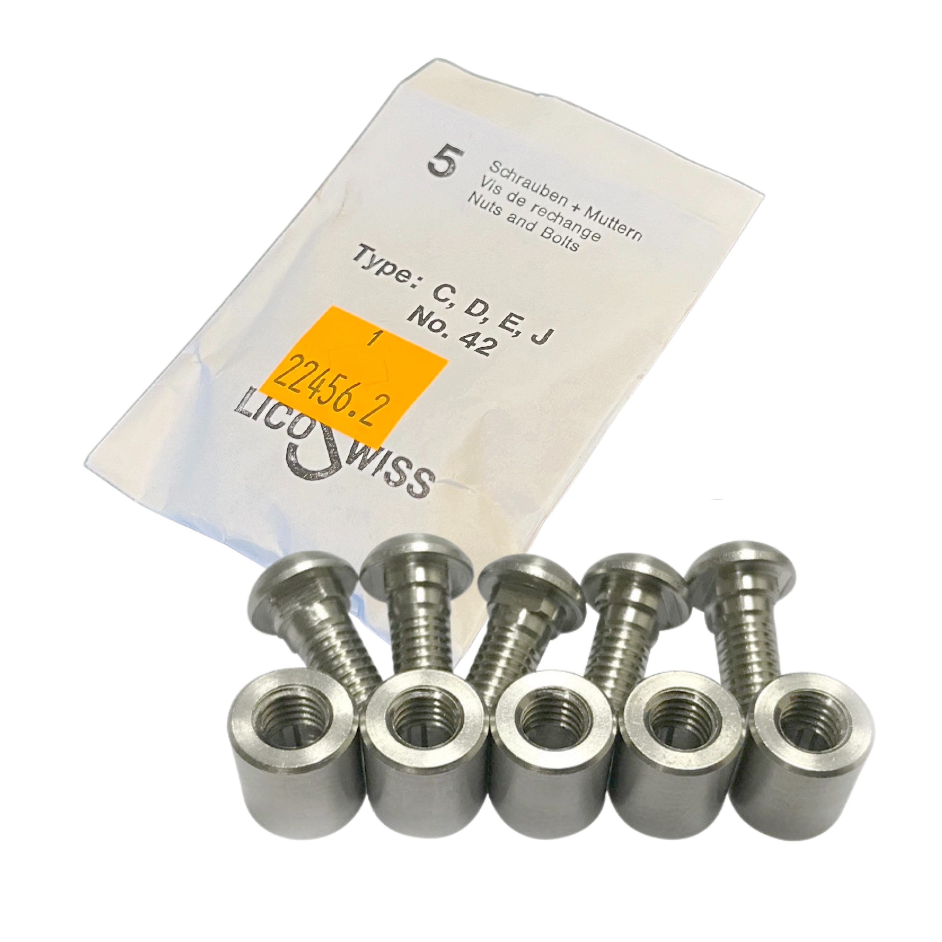 PACK TORNILLOS CUCHILLA DOBLE CORTE LICOSWISS TIPO