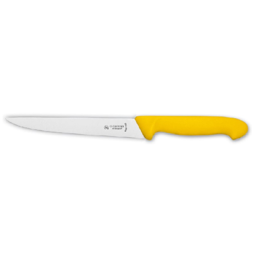 CUCHILLO DESHUESAR ANCHO GIESSER 18cm AMARILLO