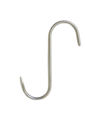 GANCHO INOX 180x5mm
