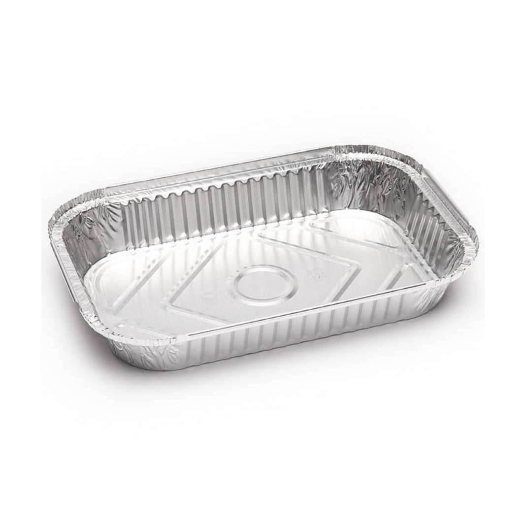 BANDEJA ALUMINIO RECTANGULAR - 15C (CAJA 500 UNIDADES)