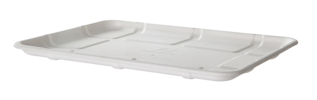 BANDEJA COMPOSTABLE PARA ALIMENTOS - 17S