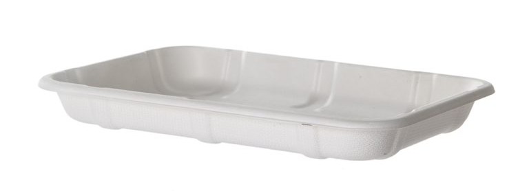 BANDEJA COMPOSTABLE PARA ALIMENTOS - 2D