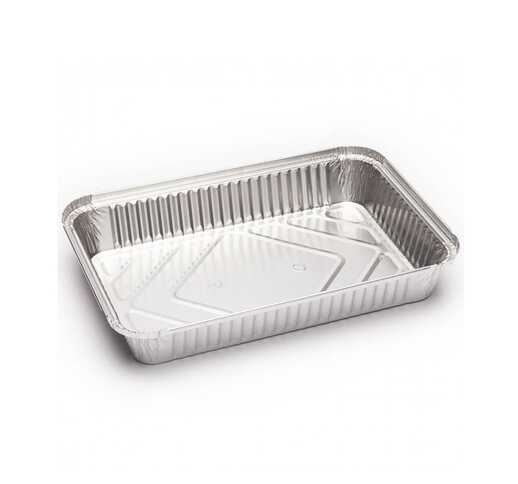 BANDEJA ALUMINIO RECTANGULAR - 18C (CAJA 500 UNIDADES) BANDEJA ALUMINIO RECTANGULAR - 18C (CAJA 500 UNIDADES)