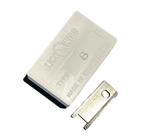 FULLES RECANVI GANIVETA LICOSWISS DOBLE TALL TIPUS