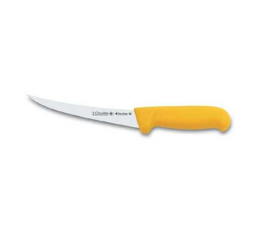CUCHILLO DESUESAR 15cm SEMI FLEX AMARILLO
