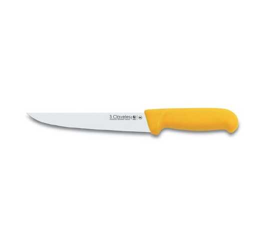 CUCHILLO DESUESAR 15cm SEMI FLEX AMARILLO