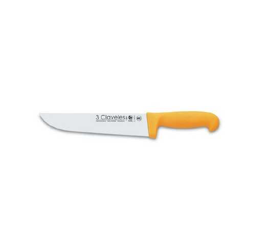 CUCHILLO CARNICERO 20cm AMARILLO