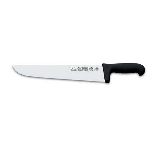 CUCHILLO CARNICERO 30cm NEGRO