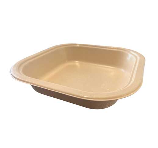 BANDEJA TERMOSELLABLE "PLATO Q" SEMI COMPOSTABLE