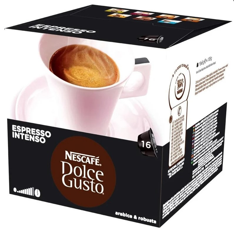 ESTUCHE DOLCE G. 12393403 ESPRESO INTENSO 16CAP