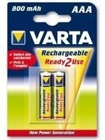 PILA VARTA AAA 800mAh READY TO USE RECARGA 1 BLIST
