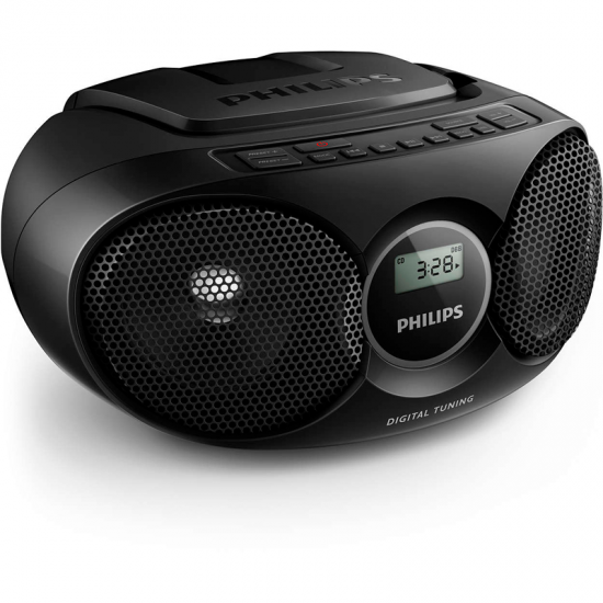 RAD/CD PHILIPS AZ215B/12 NEGRO 3W FM