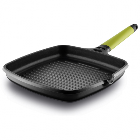 SARTEN CASTEY F3IG27 INDUCTION GRILL KIWI 27x27CM