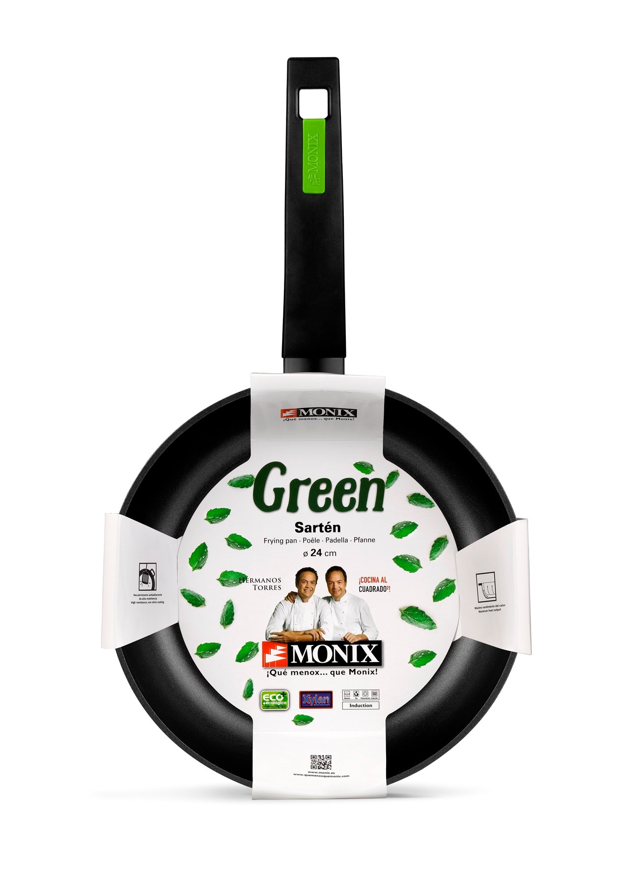 SARTEN MONIX M481220 20CM GREEN