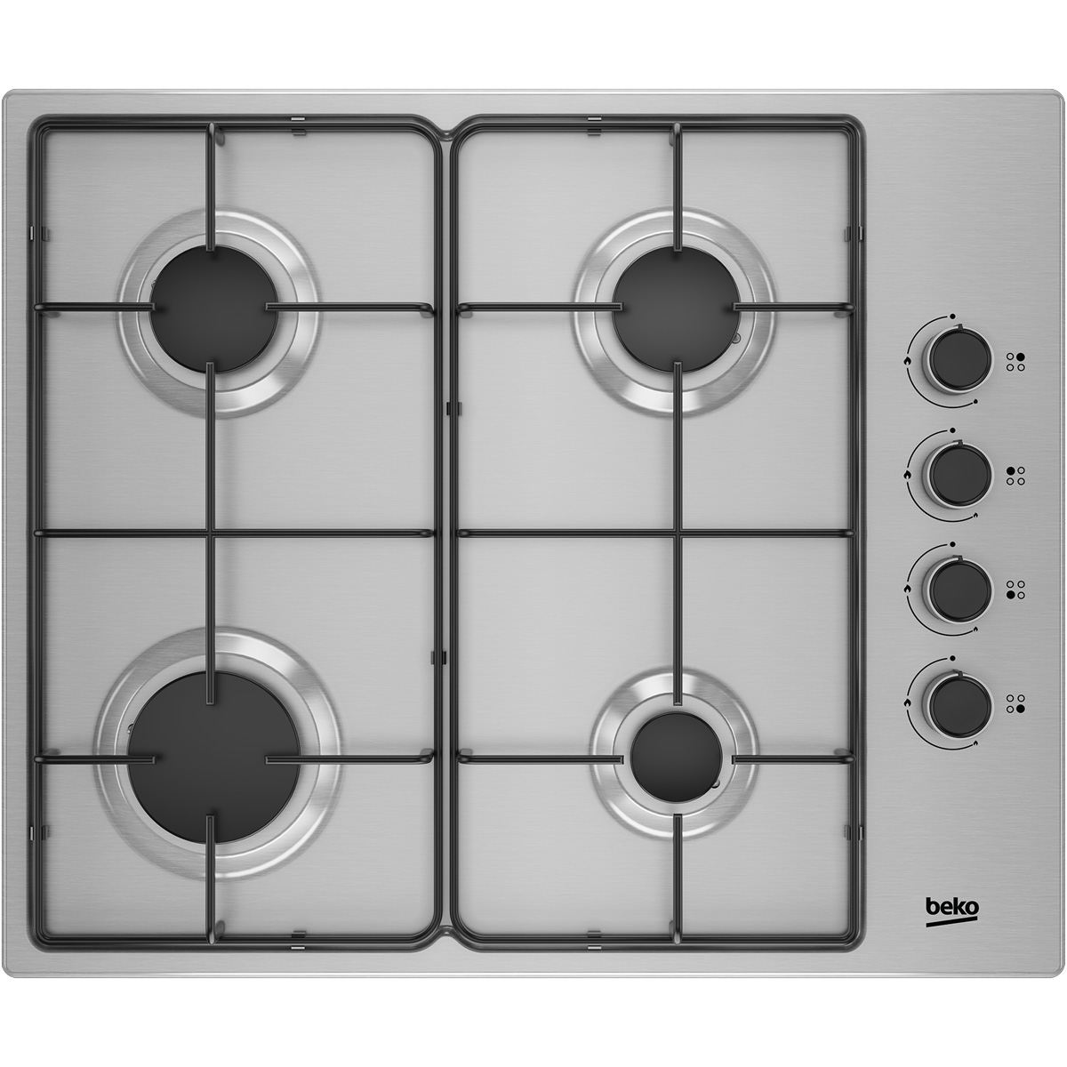 ENCIM. BEKO HIGG64103SXN 4F NATURAL INOX