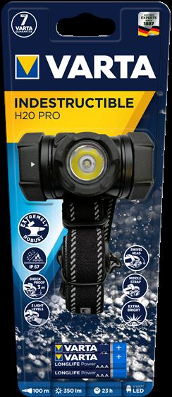 LINTERNA VARTA INDESTRUCTIBLE H20 PRO