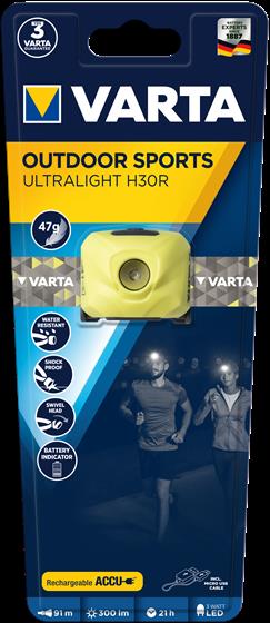 LINTERNA VARTA OUTDOOR SPORTS H30R RECARGABLE