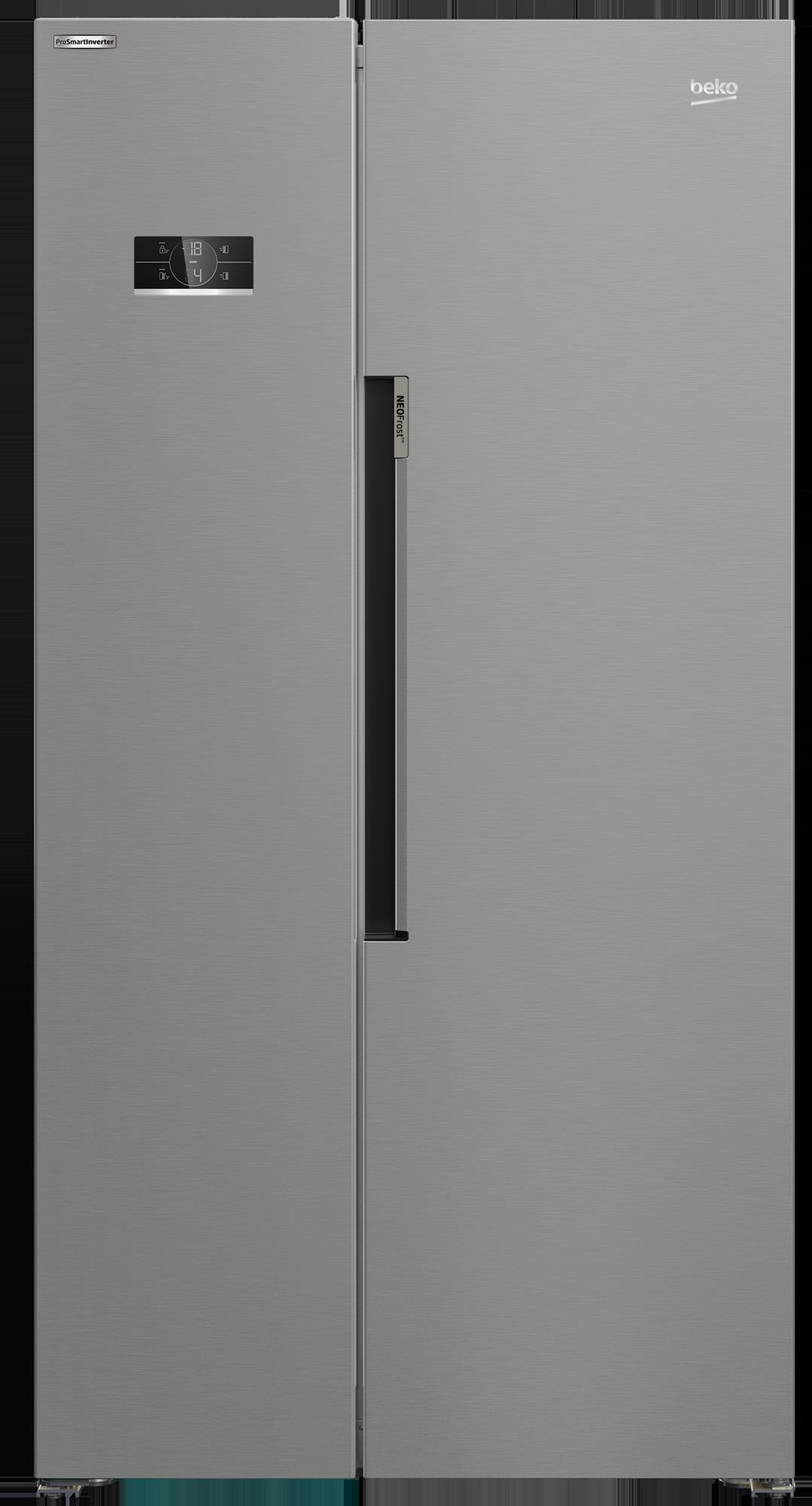 FRI. BEKO GN1603140XBN 179x91 NF LOOK INOX DSP.